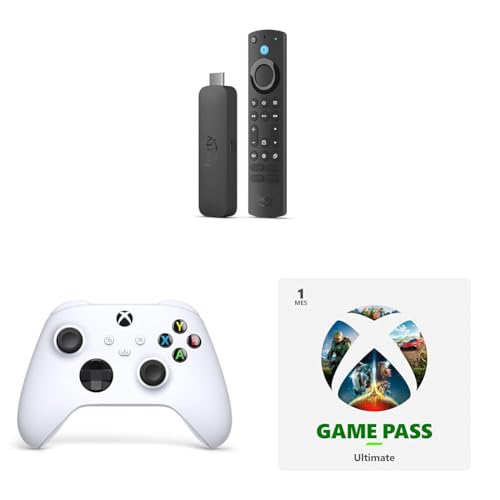 ¡GRAN PRECIO! Mando Xbox - Robot White + Amazon Fire TV Stick Max + 1 Mes Game Pass Ultimate en promoción