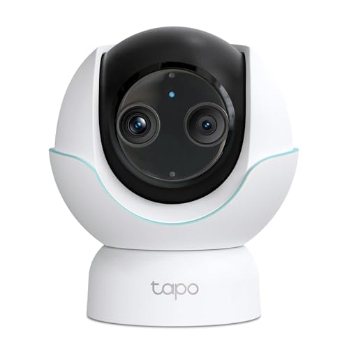 OFERTA: Tapo C840 - Cámara vigilancia WiFi Interior,Lentes Dobles 2K +1080p, bebés | Detección de Movimiento, Personas y Llanto de Bebé. Visión Nocturna. Almacenamiento Local o Nube. App Tapo. con descuento