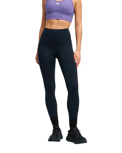 OPORTUNIDAD: Roxy Heart Into It Ankle - Leggings Deportivos - Mujer - Negro.