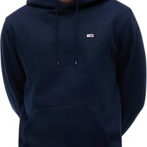 TOP VENTAS: Tommy Jeans TJM Reg S Flag Hoodie, Sudadera con Capucha Hombre, Blue , L al mejor precio