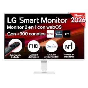TOP VENTAS: LG 27U511SB-B – Smart Monitor, Panel IPS, , 120 Hz, 27″ | Oferta Amazon