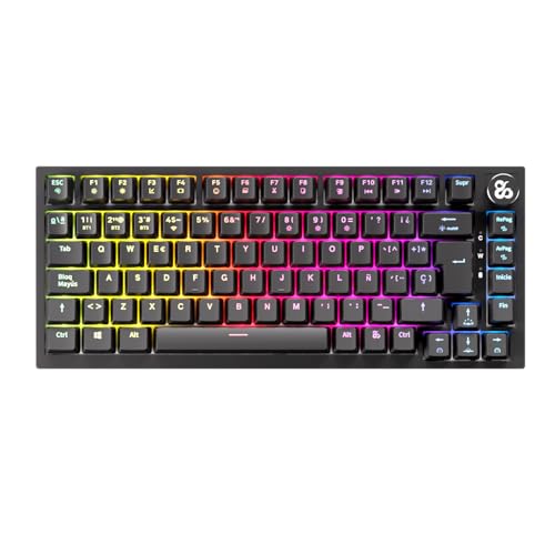 DESCUENTO: NEWSKILL Pyros Pro Teclado Gaming 75% RGB Inalámbrico Hotswap Negro al mejor precio