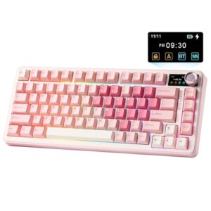 CHOLLO: YUNZII B75 Pro MAX Teclado Mecánico Inalámbrico al mejor precio