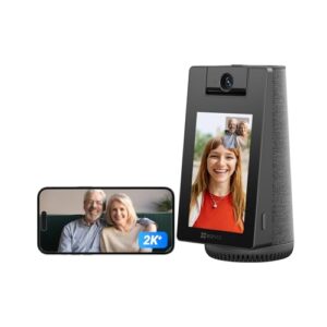 ¡GRAN PRECIO! EZVIZ S10 Cámara Vigilancia WiFi Interior 2K+ 360°, Pantalla Táctil 4″ con Videollamada, IA Detección Humana/Mascota/Llanto, Monitor Bebé/Ancianos, Álbum Digital y Altavoz ,WiFi 2.4/5GHz con descuento