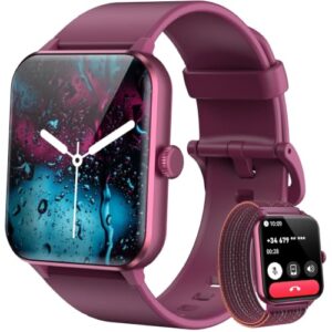 Blackview Smartwatch Mujer , 1.85″ Reloj Inteligente Mujer – Pulsómetro/Oxímetro/Sueño, Whatsapp Mensajes, Pulsera Actividad – 100+ Modos Deportivos, Podómetro, Android iOS al mejor precio