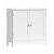 VASAGLE Aramrio de Lavabo, Armario debajo de Lavabo, Mueble de Baño, con 2 Puertas, Estante Ajustable, Amplio Espacio de Almacenamiento, Estilo Moderno, 30 x 60 x 60 cm, Blanco BBC01WT
