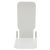 Estante Flotante para Libros, Estantes Invisibles para Libros de Pared de Metal, Ahorro de Espacio, Inodoro para Dormitorio y Oficina (White)