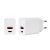 Cargador de Pared USB PNI CHG300 Quick Charge 3.0, 30 W, Carga rápida móvil Android y Otros, Funciones de Seguridad integradas y Apagado automático Cuando está Lleno