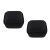 IMIKEYA Caja De 2 Auriculares Y Auriculares De PC – Caja De Almacenamiento De con Cremallera con Cremallera Hardshell con La Bolsa De Dispositivos Electrónicos De Altavoces De