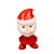 Amosfun – Decoración para salpicadero de coche, diseño de muñecos de Navidad, muñecos de juguete para Navidad, decoración de mesa de Navidad, regalo (patrón aleatorio)
