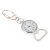 Holibanna 1 Pc Reloj De Pared De Cuarzo Devanadera Llave Digital Automático Reloj Inteligente De Bolsillo Decoración Clave Minimalista Colgante Silver Metal