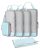 Hynes Eagle Compresión Organizador Maleta, 6 Piezas Packing Cubes Expandible Bolsas Organizadoras Maleta Viaje Accesorios