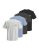 JACK & JONES Jprblatailor SS tee Fst 4Pk MP, Negro, S (Pack de 4) Hombres
