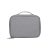 KICHOUSE Bolsa de Almacenamiento para Accesorios Electrónicos de Viaje Organizador Multifuncional de Cables USB Estuche Compacto Gris para Gadgets de Viaje y Accesorios