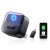 OTTOCAST Mini Pico 2026 Mejorado, Adaptador Inalámbrico 2 en 1 CarPlay y Android Auto con Adaptador USB-A/C, Cambio de Teléfono con un Solo Botón, Conexión Rápida para Teléfonos iOS 10+ y Android 11+