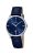 Festina Reloj Hombre Analógico de Cuero Azul – Movimiento de Cuarzo – Calendario – Cristal Mineral de Alta Resistencia – Resistente al Agua 5 ATM Elegante y Clásico F16745/3
