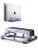 UGREEN Soporte Vertical para Portátil Ajustable con 2 Ranuras, Elevador Laptop Stand de Mesa Compatible con MacBook Pro/Air, Matebook, HP, iPad, Tableta y Otro Gris
