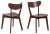 AC Design Furniture Roxanne – Juego de 2 sillas de Comedor (79,5 x 45 x 55 cm, Madera de Terracota, 2 Unidades)