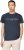 Tommy Hilfiger Camiseta de Manga Corta para Hombre con Cuello Redondo Y Logotipo Tommy, Azul (Military Denim), XS