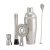 Amazon Basics juego de herramientas de bar acero inoxidable con coctelera de 710 ml, 5 Unidad, cuchara mezcladora, Jigger