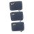 UPKOCH 3piezas Bolsa Organizadora para Cables y Accesorios Electrónicos Estuche De Viaje para Gadgets y Cargadores