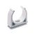 fischer – Clip Ft 20. Clip o abrazadera de pvc para la fijación de cables. (100 unidades)