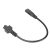 Segrehy Cable de alimentación IEC320 C8 a IEC320 C5, 2,5 A, 30 cm/11,8 Pulgadas de Largo, Material de PVC de, diseño Reforzado, para adaptadores de Corriente para portátiles y