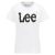 OFERTA: Lee Logo tee Camiseta, Blanco, Medium para Mujer al mejor precio