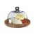 Zassenhaus 55863 Quesera con tapa de cristal, acacia 25 cm
