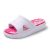 JOMIX Chanclas Mujer Verano Floral Piscina Playa Baño Zapatillas Casa, 01 Blanco, 41 EU