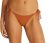 Calvin Klein Braguita de Bikini para anudar en los Laterales Mujer String Side Tie Ajustable, Naranja , M en promoción