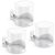 Soporte de pared para TP-Link Deco AX1500/AX3000/X10/X20/X50/X60/X1500/X4300 Pro/X5000/X5400 Pro/W3600/W4500/W6000 (paquete de 3)