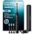 OPORTUNIDAD: Philips Sonicare Serie 4100 – Cepillo dental sónico con sensor de presión, 4 ajustes de cepillado, función EasyStart, SmarTimer, autonomía de 21 días, estuche, negro, HX4046/52, al mejor precio