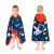 decalsweet Toalla Infantil con Capucha, Toalla de Playa de Microfibra, Suave Absorbente Grande Toalla de Baño Poncho Toalla Piscina Infantil Niño y Niña 127 x 76 cm(Astronauta Espacial)