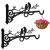 2 Piezas Soporte Plantas Colgantes Gancho Plantas Pared Colgador Plantas Pared Ldeal Para Colgar Cestas Para Pájaros Casitas Decoraciones de Jardín y Más Añadiendo un Toque Natural y Artístico