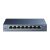 TP-Link TL-SG108 V3.0, Switch de Escritorio Red (10/100/1000 Mbps, Carcasa de Acero, IEEE 802.3 X, Auto-MDI/MDIX, Plug and Play, Ahorro de Energía, Puertos RJ45), 8 Puertos Gigabit, Color negro