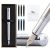 Wordsworth and Black Fountain Pen Mini EDC Bolígrafo de Bolsillo Plateado,Cromo,Punta Mediana,6 Cartuchos de Tinta,Convertidor de Tinta,Conjunto de Regalo de Bolígrafo Recargable, Hombres y Mujeres