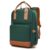 OPORTUNIDAD: Kono Mochila para Ordenador Portátil 15,6 para Mujer, Verde/Marrón con descuento