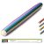 Berglander Rodillo de acero inoxidable Acabado mate con baño de titanio arco iris para hornear masa para pizza, pastel, galleta, utensilios de cocina esenciales Ideas de regalo Gor Bakers.
