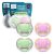 Philips Avent chupetes ultra air: diseño anatómico, para bebés de 6 a 18 meses, tetina simétrica de silicona suave, sin BPA, 2 estuches esterilizadores, paquete de 4, SCF087/25