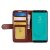 HualuBro Funda para OPPO A32 2020 Case, Funda OPPO A53 2020, Funda Libro de Cuero PU Retro con Tapa y Cartera Flip Cover Magnético Carcasa para OPPO A53 2020 Case – Marrón