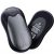 OUTJUT Calentador de Manos 2 EN 1, Negro Grisáceo Calienta Manos de Bolsillo con 12000mAh, USB con 3 Niveles de Calor para Exteriores Camping y Deportes, Regalo de Invierno para Mujeres y Hombres