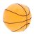 HONITANO Cojín de Peluche con Forma de Balón de Baloncesto de Almohada Esponjosa y Suave para Decoración Deportiva del Hogar Regalo para Fans y Ambiente Acogedor