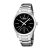 LOTUS Reloj Hombre Analógico de Acero Inoxidable 316l Plateado – Movimiento de Cuarzo – Cristal Mineral de Alta Resistencia – Resistente al Agua 5 ATM Clásico 15959/3 Minimalist