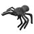 TOYANDONA Peluches Gigante Araña de Juguete de Peluche Suave para Muñeco de Araña de Felpa para Decoración y de Halloween
