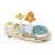 Janod – Mesa Musical de Madera Pura – Juguete Musical de Madera para el Aprendizaje Infantil – Con Címbalo, Campana y Pandereta Extraíble – Pintura al Agua – A partir de 3 años, J05164