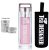 Té botella – Tetera de té de cristal – Botella de cristal con colador de té de doble pared Tea to go Maker con tapa de bambú 450 ml sin BPA Tead esigner plata