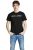JACK & JONES Jjecorp Logo tee SS Crew Neck Noos, Camiseta Hombre, Negro (Black Detail: Slim Fit), XX-Large