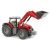 Siku 1985 Farmer Massey Ferguson with Front Loader, Red