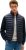 OPORTUNIDAD: Tommy Hilfiger Sudadera con cremallera Hombre Mix Media Stand Collar chaqueta acolchada, Azul , M con descuento